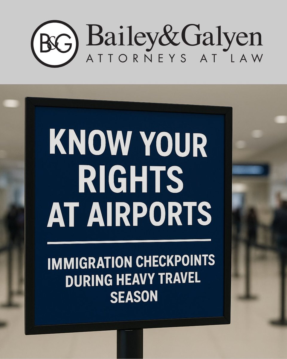 ✈️ Know Your Rights at Airports ✈️
With heavy holiday travel, immigration checkpoints are more common. Stay informed, protect your rights, and travel with confidence.
📌 Learn your rights before you fly.