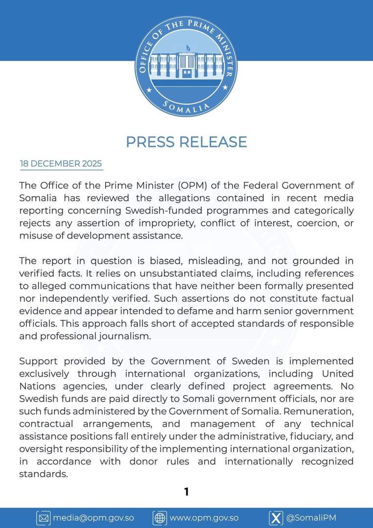 KamalGutale's tweet image. @RAbdiAnalyst is well known troll, who is biased and spreads false information, here is the facts clarified through press statement