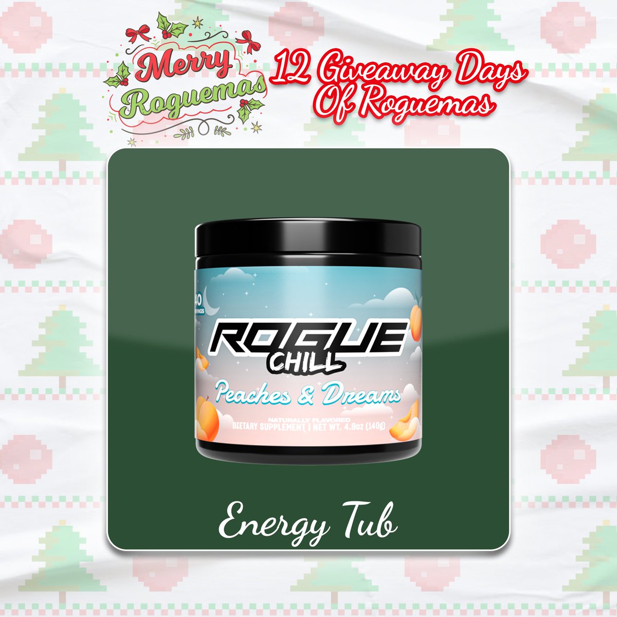 🎄12 DAYS OF ROGUEMAS!🎄

Winner will be announced tonight! Make sure your DMs are open!!! 

How to Enter:  
✅Like  
✅Comment 
✅Retweet 
✅Follow Us