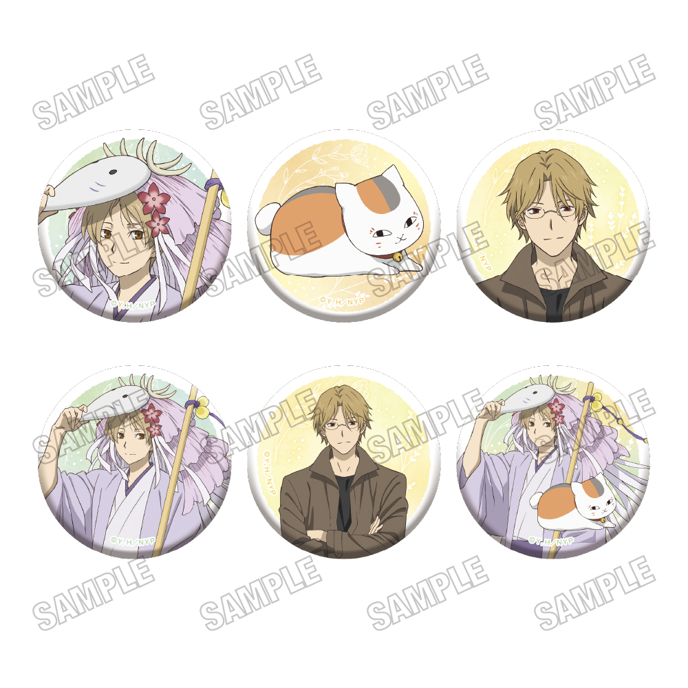 コレイズにて予約受付開始！ 夏目友人帳_描き下ろし缶バッジ