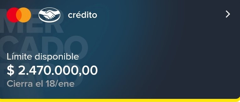 Me acaban de otorgar la tarjeta de crédito de <a href="/mercadopago/">Mercado Pago</a> a UN día de mi cumple y me siento completamente inimputable de lo que pueda hacer.
