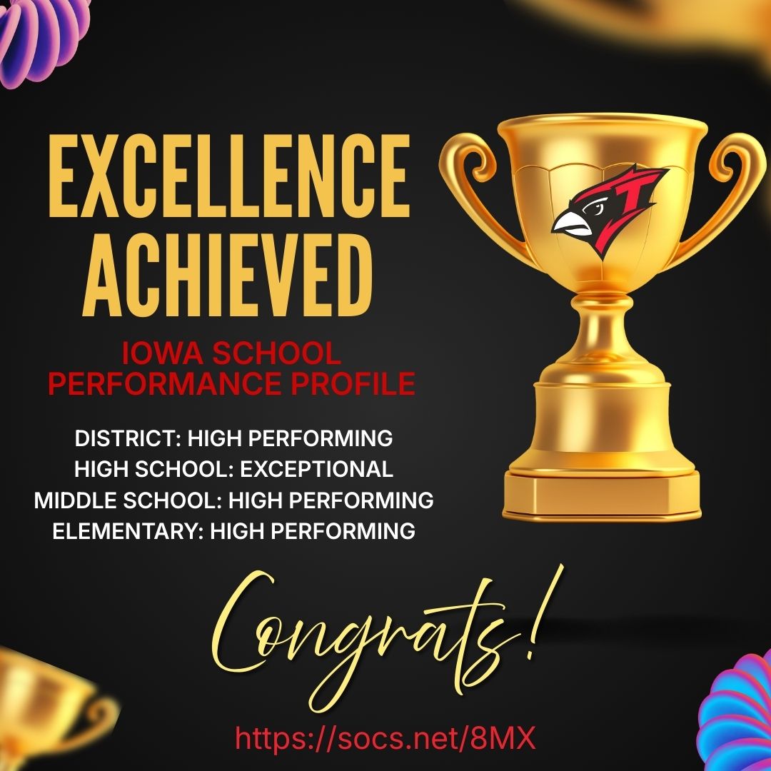 We have a lot to celebrate here at Treynor CSD! 
socs.net/8MX