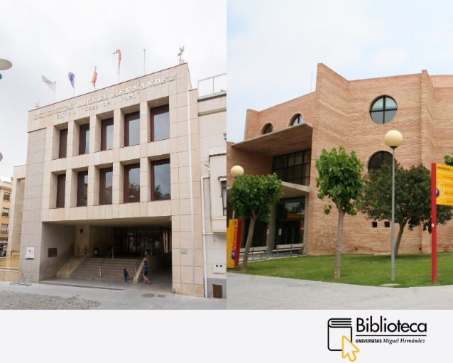 📢Aviso
El lunes 22 de diciembre 🗓️ las Bibliotecas UMH de Orihuela abrirán en horario de mañana. 
🕢De 8:30 a 15:00 horas.