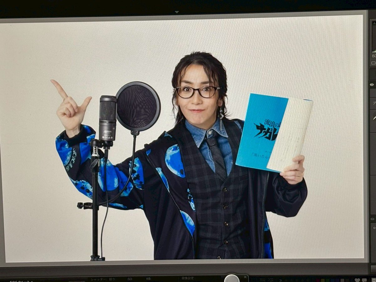 名声 ワタクシ椎名は 中堅声優・大等一里(おおら・ひとり)役で、両編に出演