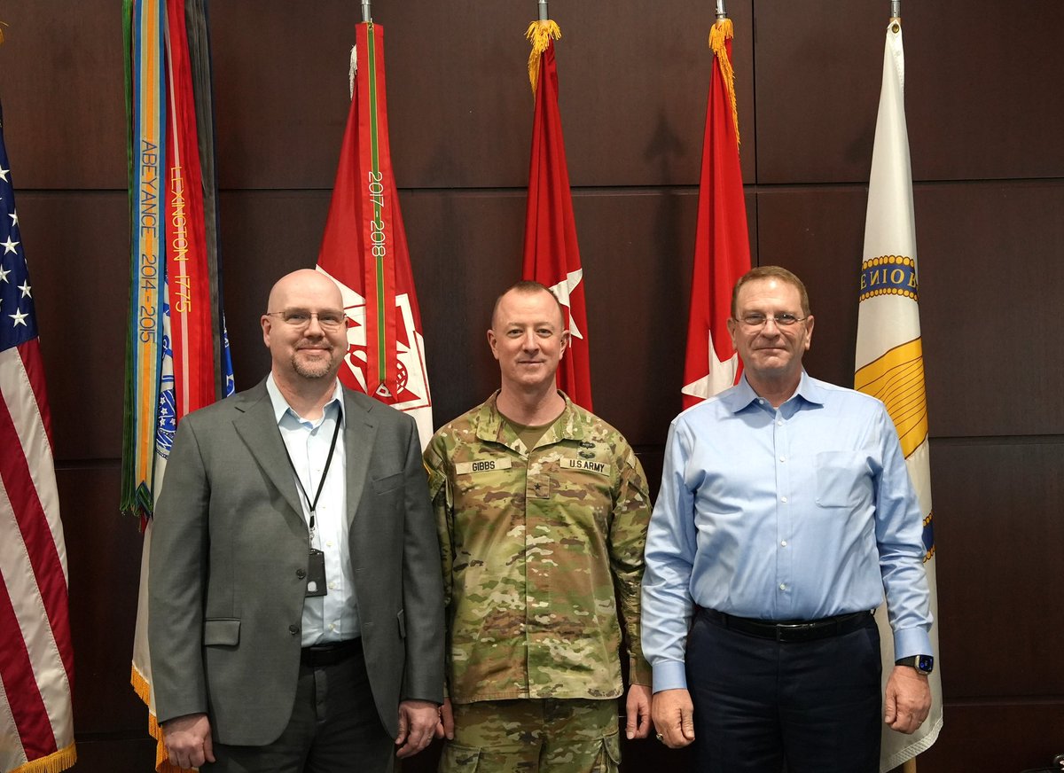 AtlantaCorps's tweet image. At the South Atlantic Division Command Strategic Review, Brig. Gen. Kirk E. Gibbs, Deputy Commanding General of the U.S. Army Corps of Engineers recognized and presented coins to two people who helped make the event run smoothly. 
Thank you both for your contributions!
#USACE