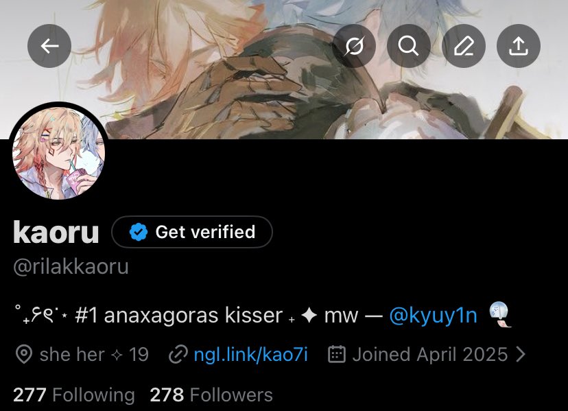 kaoru tweet media