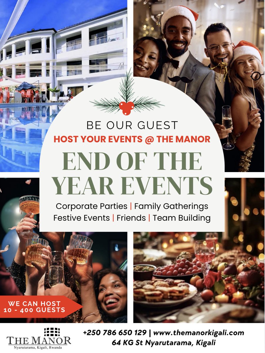 🌟 *Celebrate your holiday parties, festive feasts, and team events at The Manor Hotel!* 🌟
Whether it’s a relaxed get-together, a dazzling milestone celebration, or an uplifting team-building retreat, we’re here to help you create unforgettable, joy-filled memories.