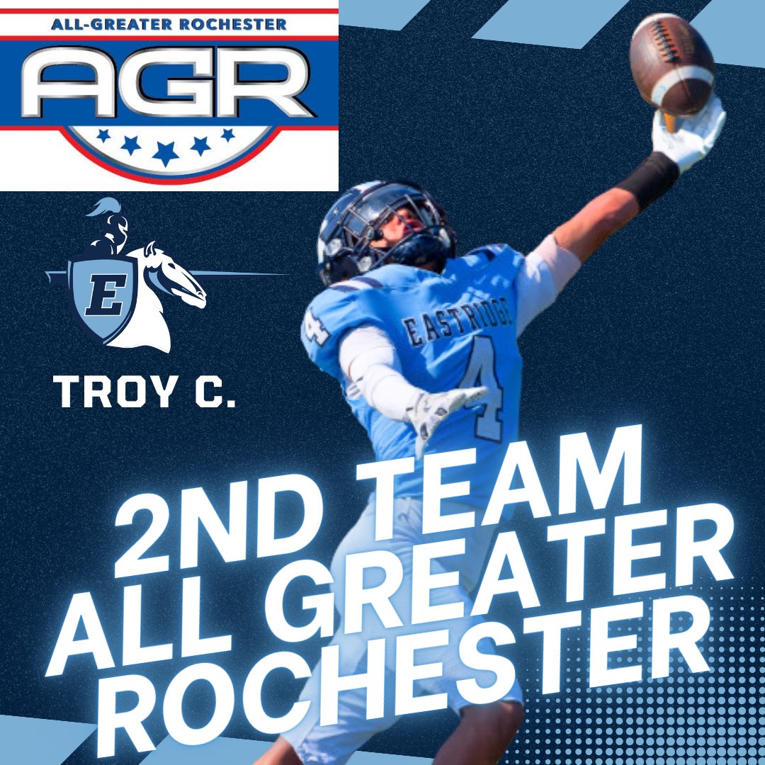 🚨Fall 2025 Athlete Accolades 🚨

🏈 Football 🏈

2nd Team All Greater Rochester:
Rashaun J.
Troy C.

Congratulations gentleman!  Your Lancer Family is extremely proud of you!

#LancersLEAD
<a href="/EICSD/">East Irondequoit CSD</a> <a href="/Eastridge_EICSD/">Eastridge HS</a> <a href="/EridgeFootball/">Eastridge Football</a>