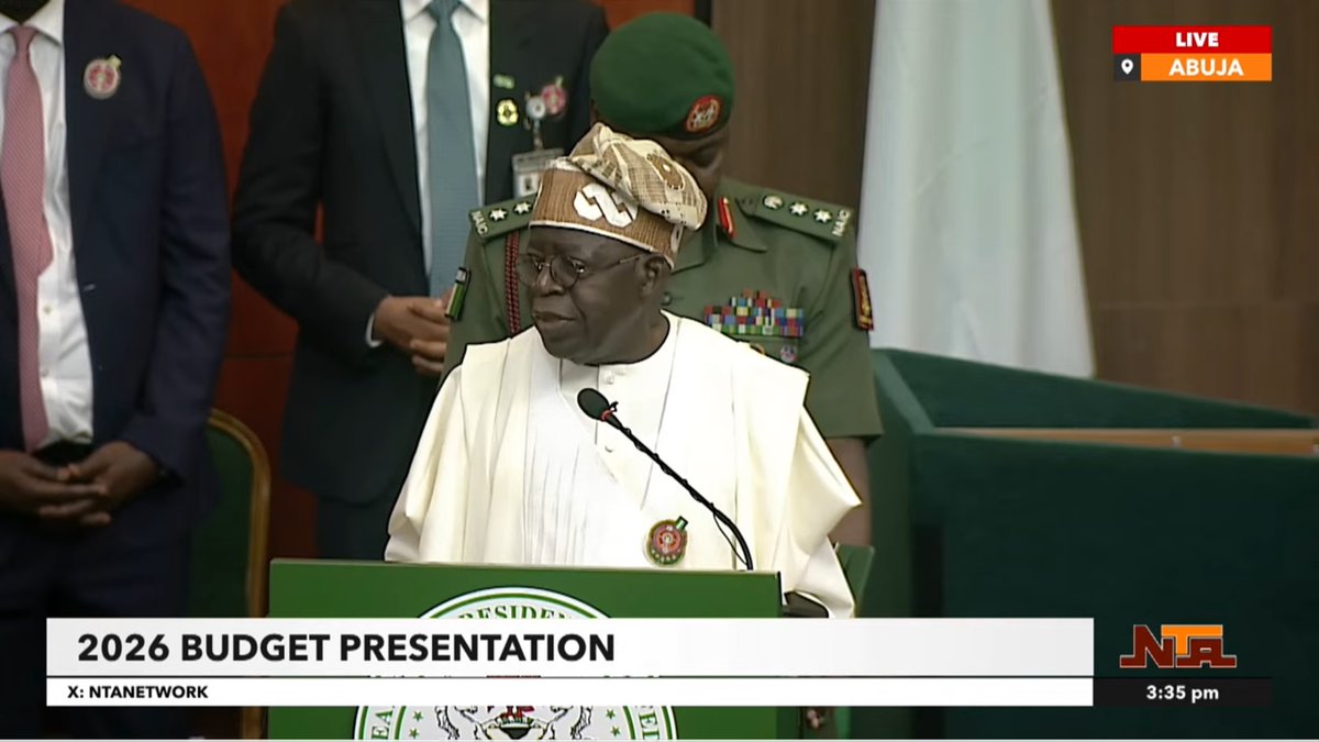 *Defence &amp; Security - ₦5.41trillion; Infrastructure - ₦3.56 trillion; Education- ₦3.52 trillion; Health &amp; Social Services - ₦2.48 trillion

*President Tinubu says Food Security shall remain a national priority

*FG targets cultivation of one million hectares of land by