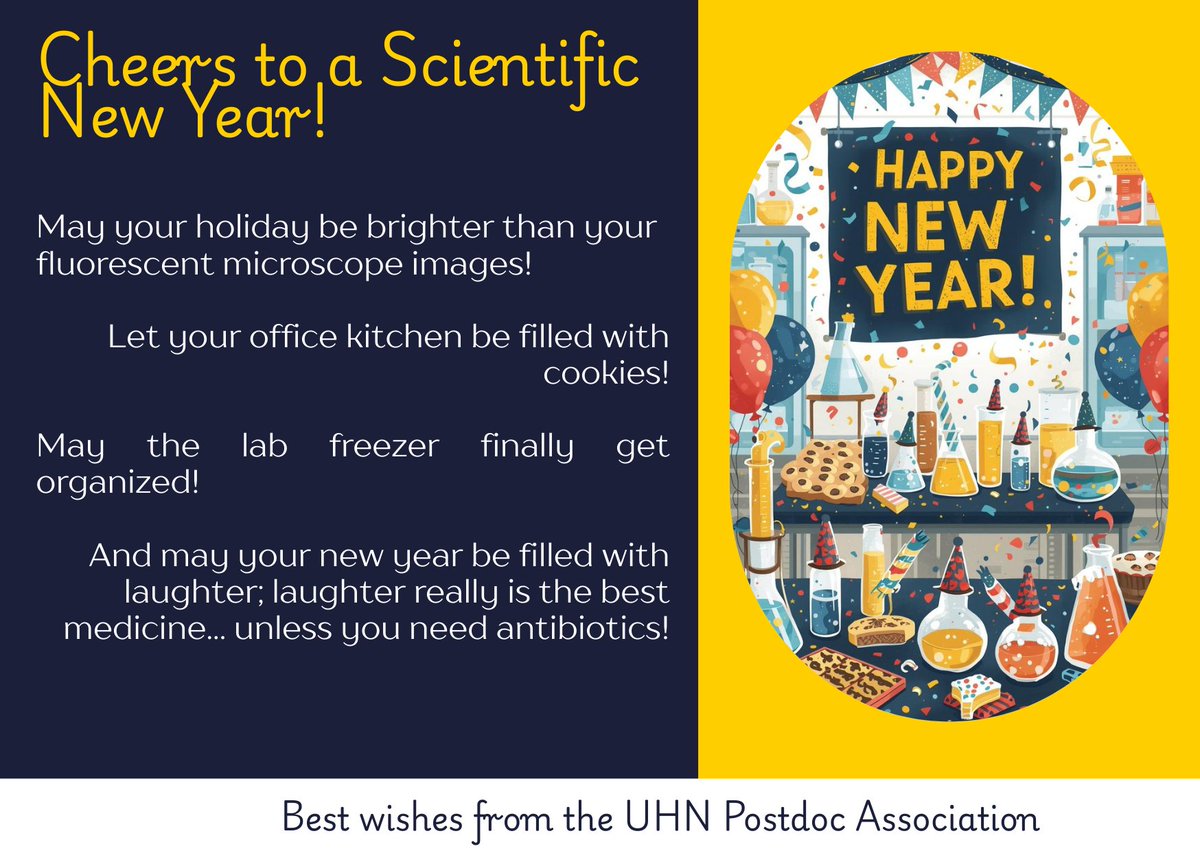 UHN Postdoc Association (UHNPA) tweet media