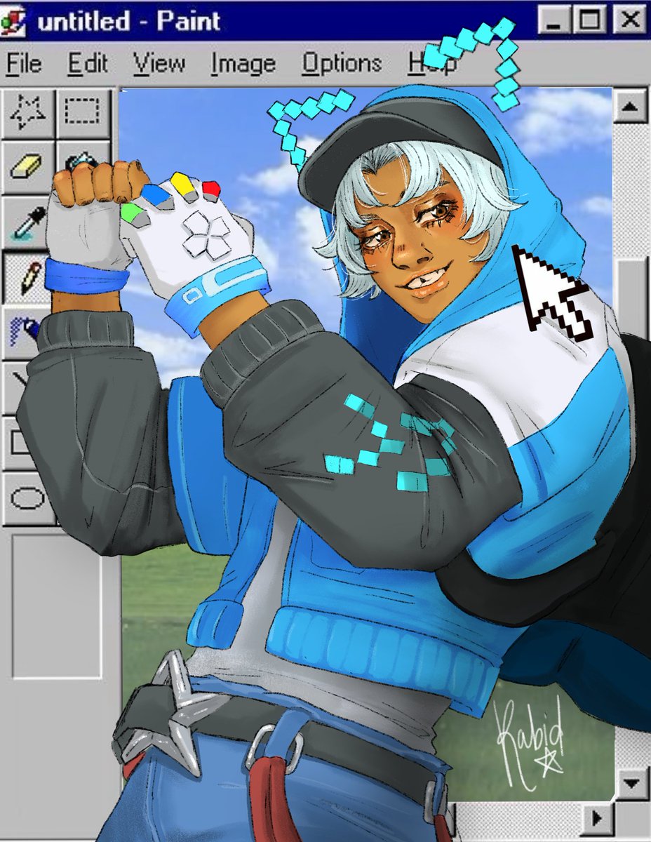 VENTUREFANATIC_'s tweet photo. Arcade Venture🕹💙 
#venture #ventureoverwatch #Overwatch2Fanart #overwatch https://t.co/lm5o4Lfm1v