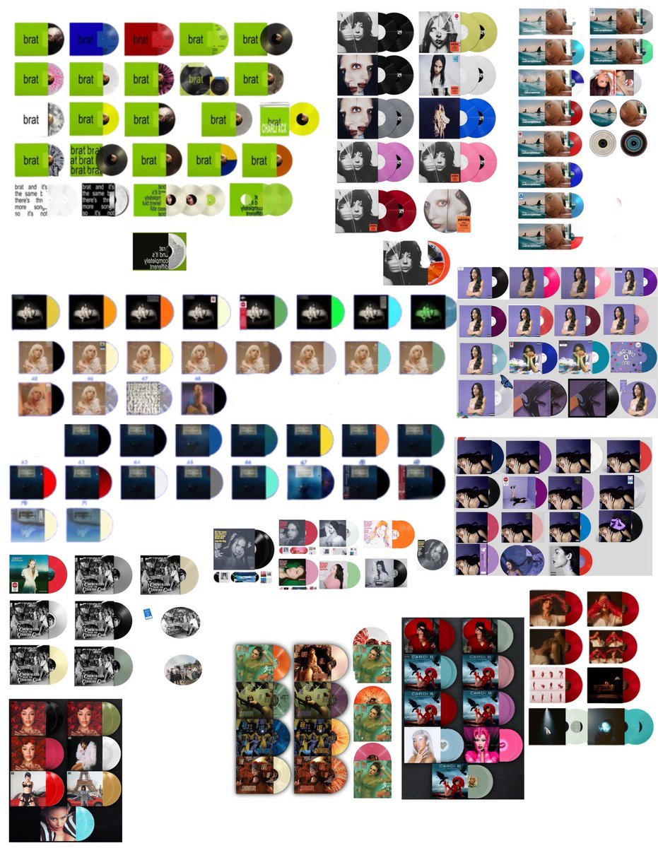 pitchfork have an antitaylor agenda or sum? they keep targetting her like everyone made varients, brat had 25, billie had 17 but they're only mad at taylor