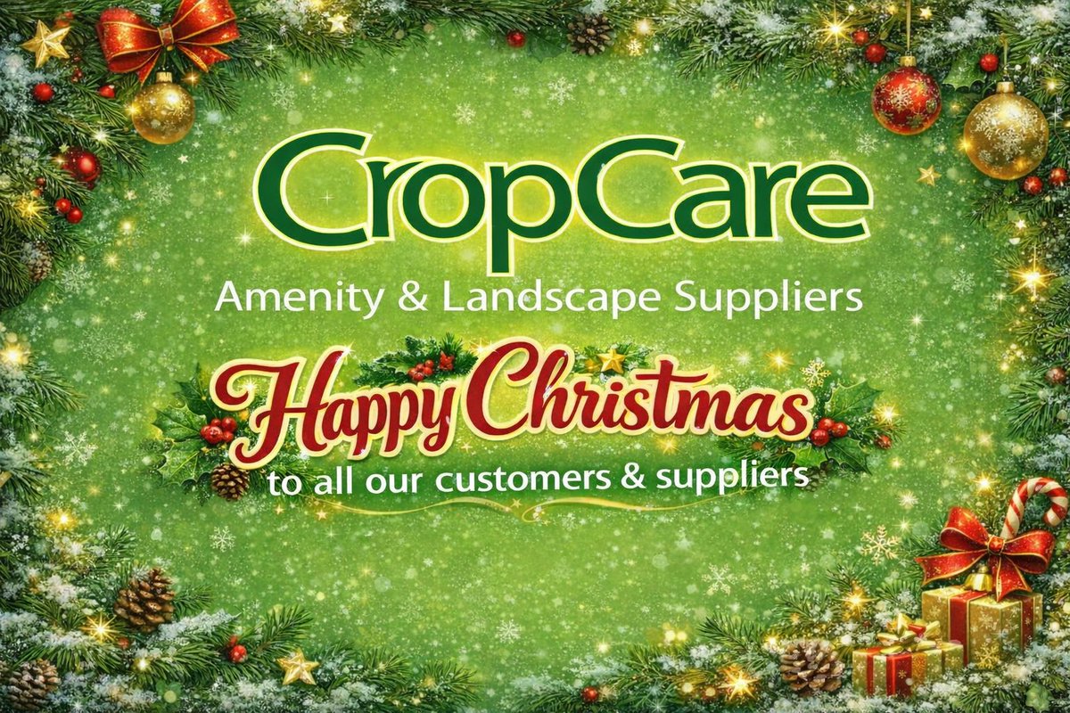 From everyone at CropCare we wish you all a good safe Christmas!