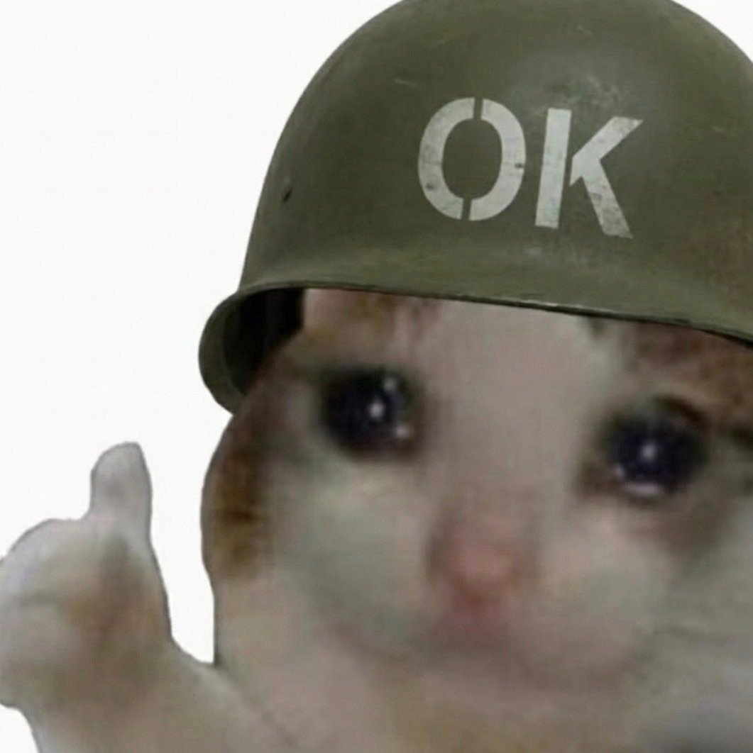 okcryingcat's tweet photo. trencher🪖 https://t.co/UU6rAQjZt7