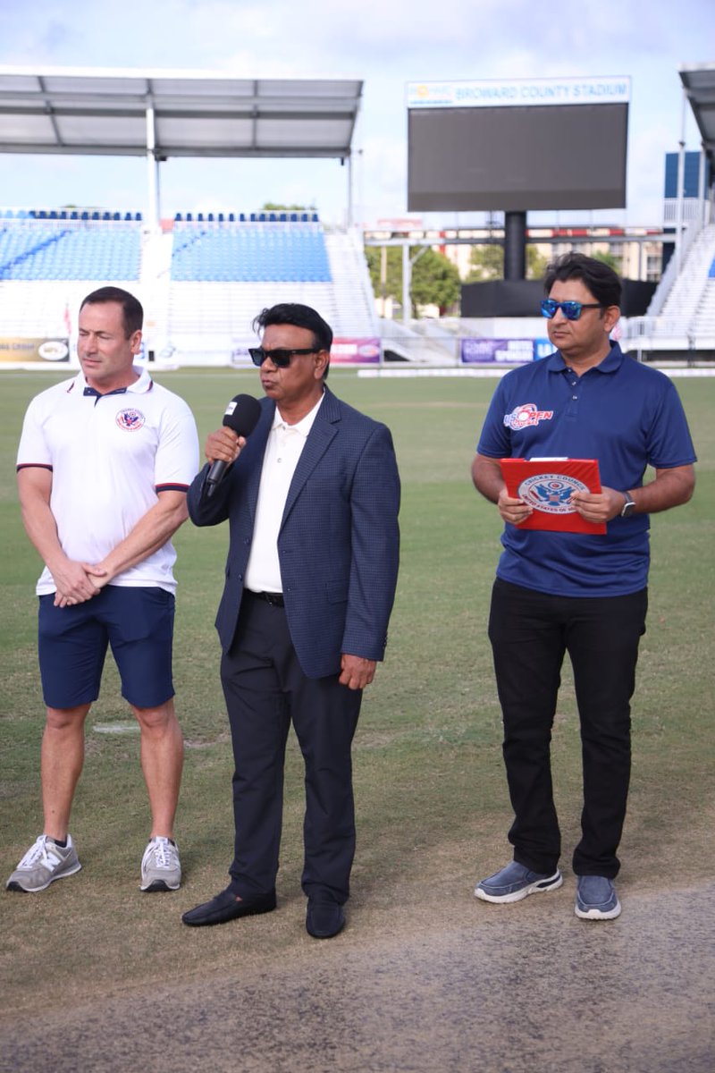 cricketusopen's tweet image. TOSS UPDATE | SEMI FINAL 1
LA Lions win the toss and elect to bat first.
Game on!

#LALions #SemiFinal1 #USOpenCricket