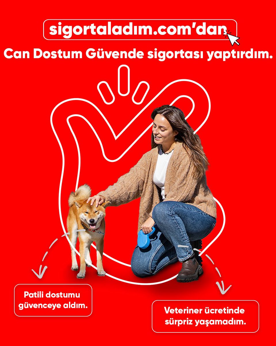 Patili dostlarımızın sağlığı ve güvenliği çok önemli!

Siz de Can Dostum Güvende ile patili dostunuzu güvence altına alabilirsiniz!

Detaylı bilgi için: sigortaladim.com/evcil-hayvan-s…