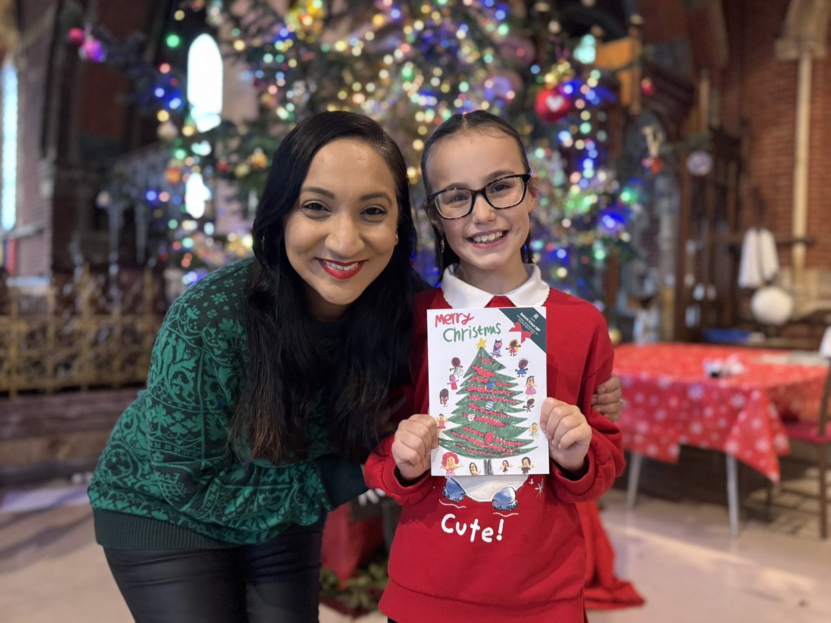 LabourSatvir's tweet photo. This week, it was my absolute pleasure to attend St Denys Primary’s carol concert to enjoy the incredible show laid on by students, but also to give prizes to Christmas card competition winners. 🏆

Massive congratulations to Hallie, Jasmine and Martha!

Merry Christmas all! 🎅🏼 https://t.co/xJfzJeSJEa