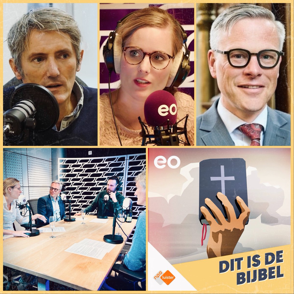 📖Nieuwe 'Dit is de Bijbel'!📖

Drie Theologen der Nederlanden beantwoorden luisteraarsvragen over Kerst, alverzoening, The Chosen, ondraagbaar lijden en... gourmet.

Met Almatine Leene, Arnold @Huijgen en Stefan Paas!

🔗 eo.nl/podcast/dit-is…