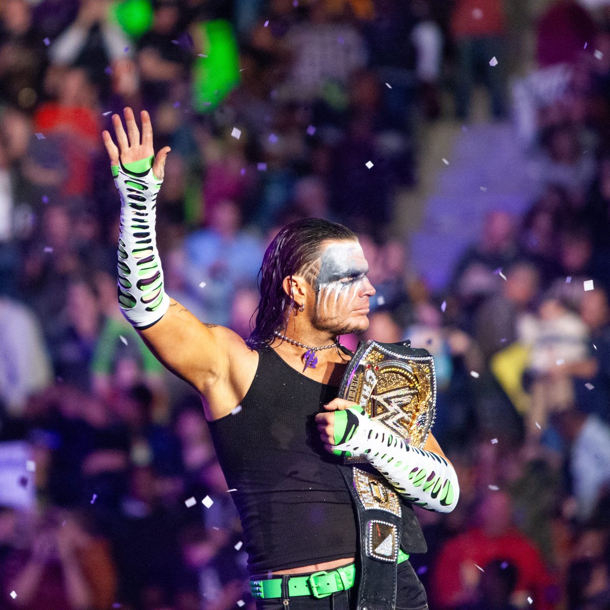 The WWE Universe celebrated with Jeff Hardy 17 years ago when he opened SmackDown as the NEW WWE Champion! #SmackDown