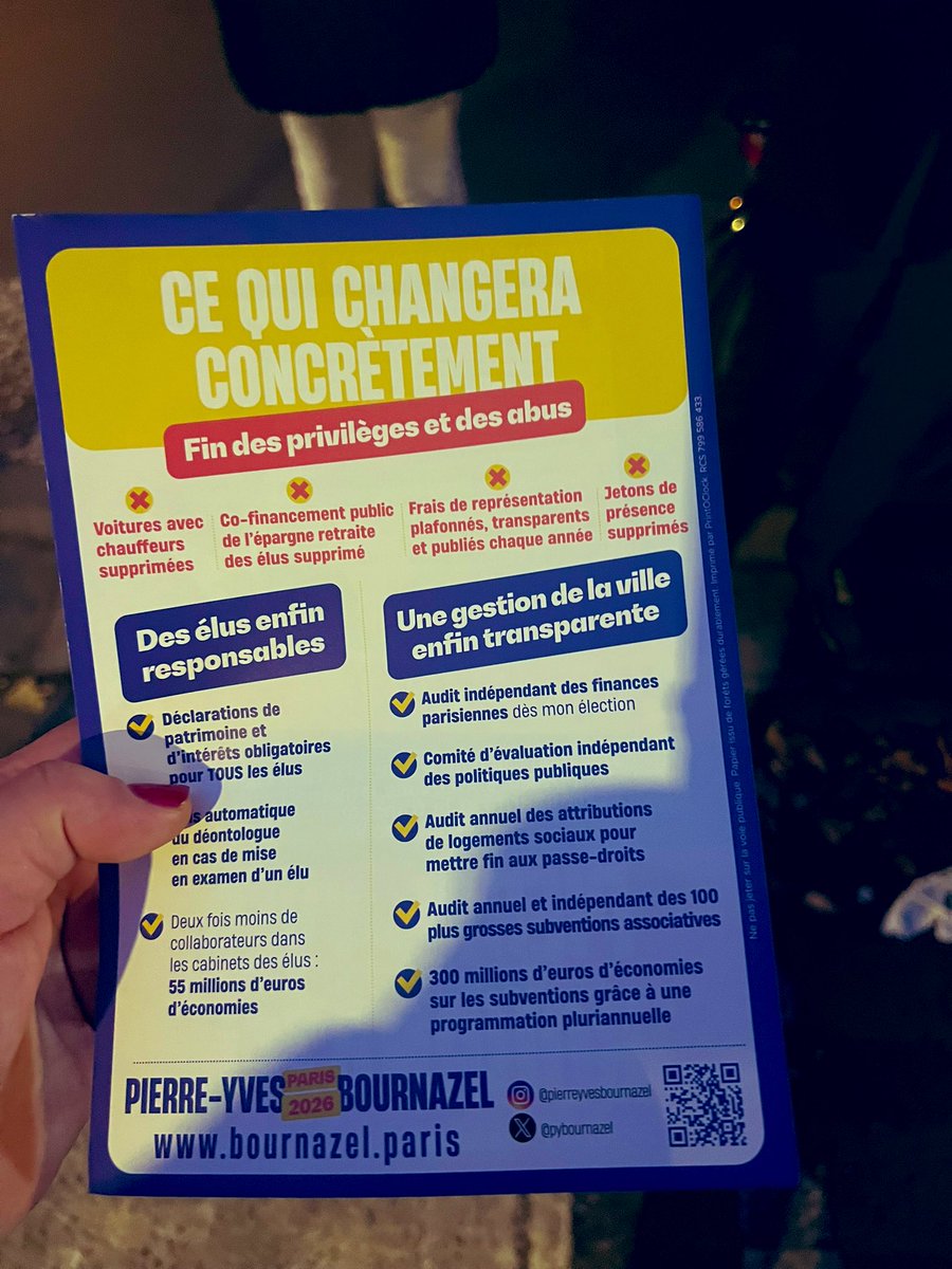 Bournazel 2026 Paris 16 tweet media