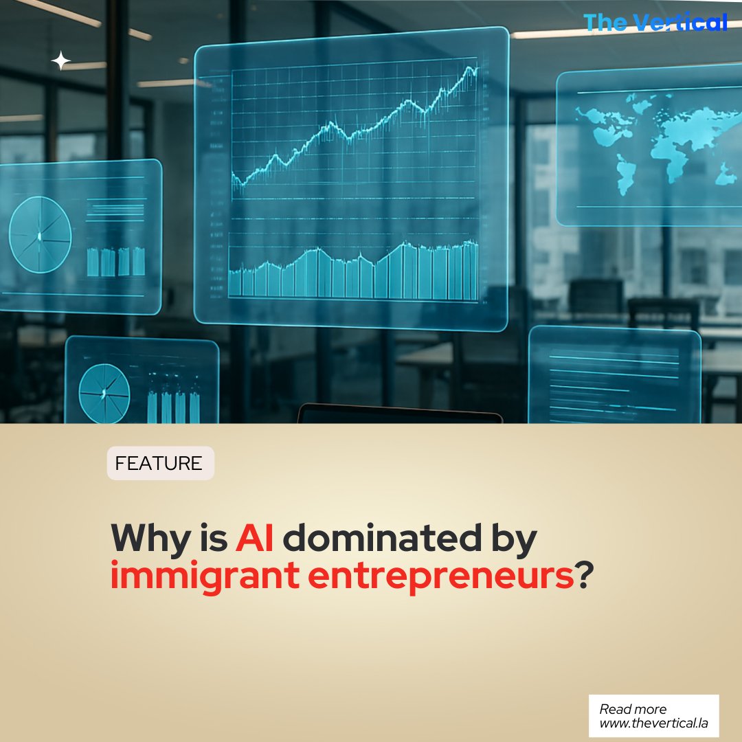 TheverticalLa's tweet photo. It’s funny how often the biggest tech shifts start as personal problems. In AI, there’s a clear pattern: immigrants are behind many of the most interesting ideas.

From @giftpack_io(born from missing home) to BuddyAI (built to help a daughter learn English) https://t.co/mkYJ9ydt1z