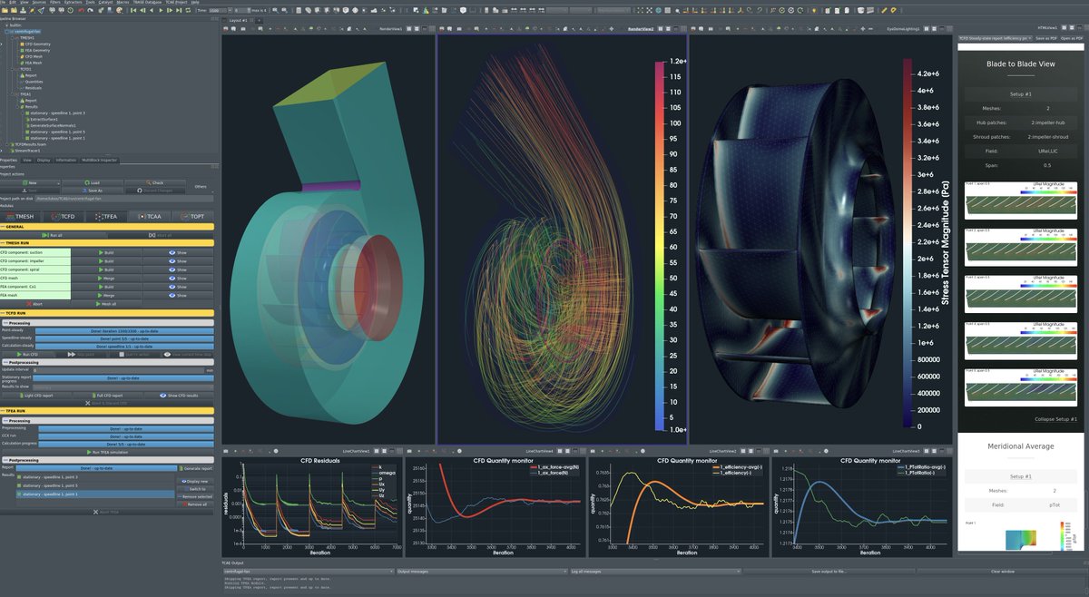 CFDSUPPORT's tweet photo. 🌪️ Designing a centrifugal fan isn’t guesswork — it’s CFD + FEA + FSI + Optimization in TCAE.
✅ Higher efficiency
✅ Lower costs
✅ Faster cycles
Full report 👉 https://t.co/qP9rwkVxfo

#CFD #FSI #TCAE #EngineeringSimulation https://t.co/aYruncdCWm
