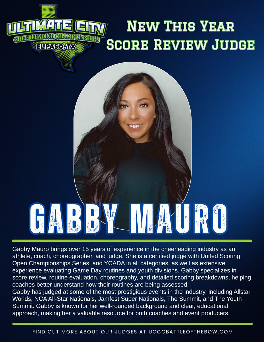 Ultimate City Cheerleading Championships tweet media