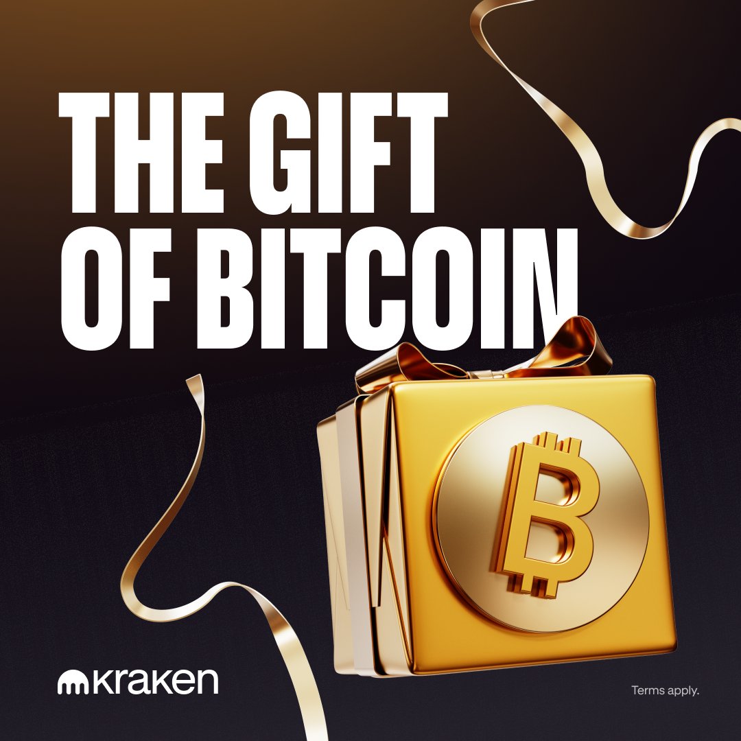 Before you head to the mall to buy who knows what for who knows who,  consider the gift of Bitcoin. Invite someone to Kraken and let us handle  the rest. 🎁 https://t.co/EG8mzVlOze