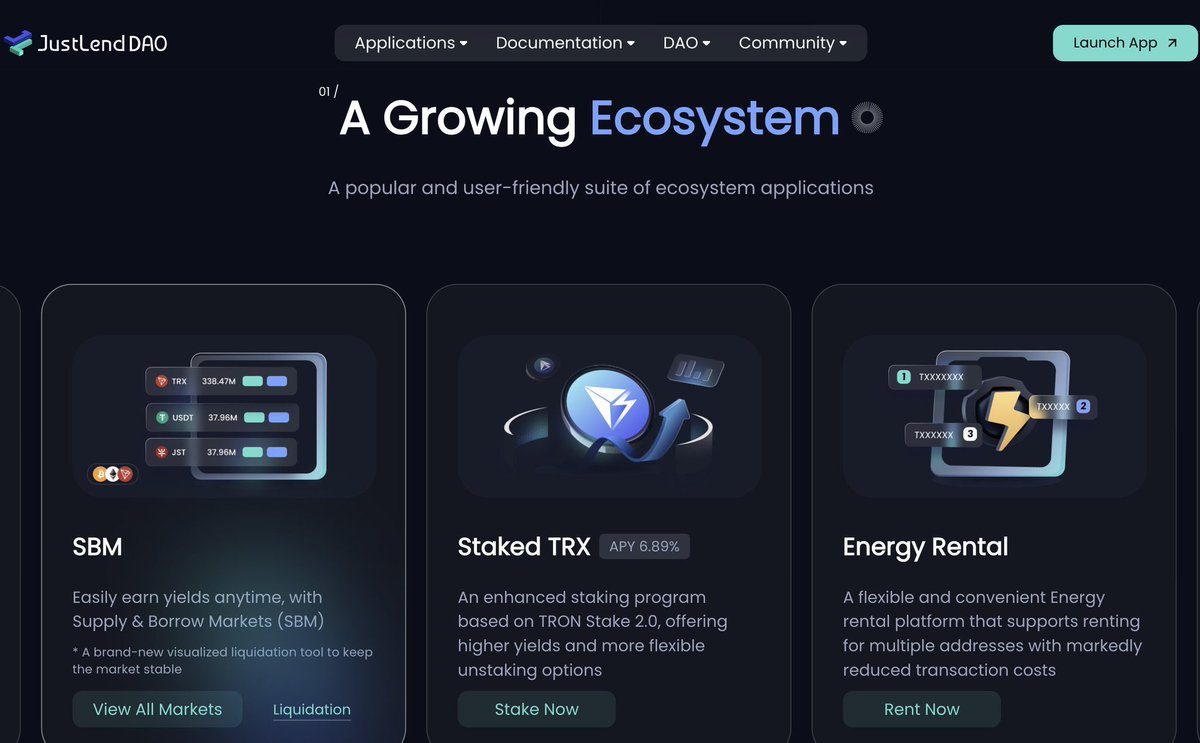 RT @Baby__BTC: JustLend DAO：TRON 生态领先的一站式DeFi 借贷平台JustLend DAO 作为TRON  网络上首个官方去中心化借贷协议，自推出以来，已发展成为生态核心基础设施，整合多模块功能，提供高效、安全、可持续的