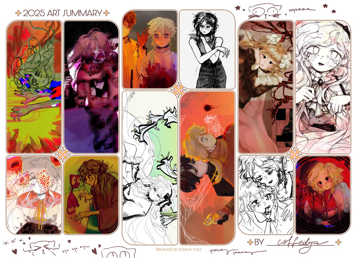 yoooo
🏗😘🍓🥩📂🎧💻☕️

#art #ArtSummary2025 #hellocharlotte #fleshbloodconcrete