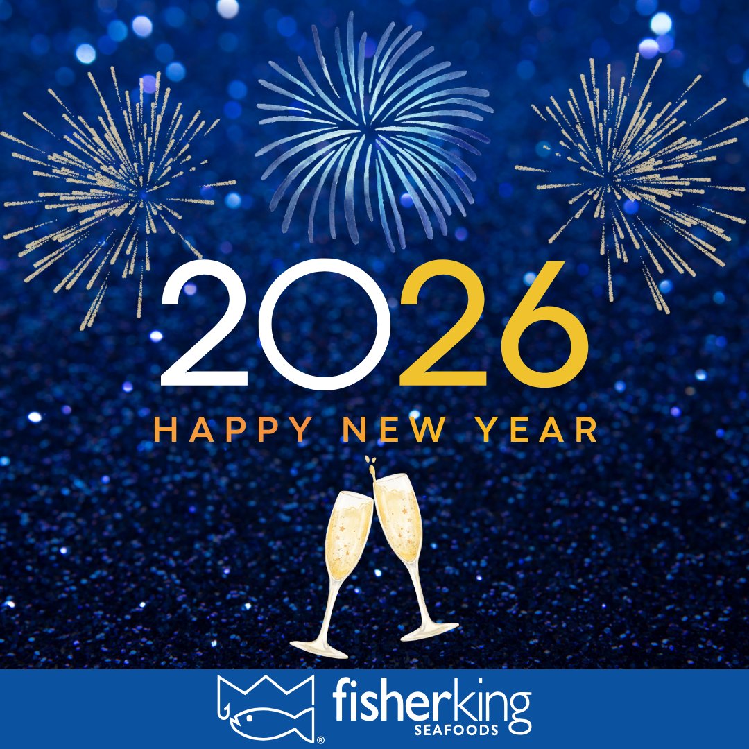Happy New Year from Fisher King Seafoods! 🎉

Wishing our customers and clients, including our friends and families, a happy New Year.

All the best in 2026!

#HappyNewYear2026🎉 

#EatLikeRoyalty🌊🦀🦞🦐🐟