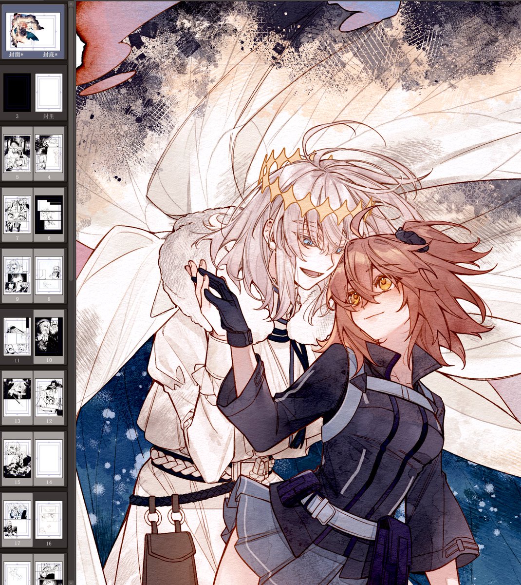Sanft_Ruhe's tweet photo. 本来是cp32新刊，但是不能参加了🥲 https://t.co/SyCa6IvCRl