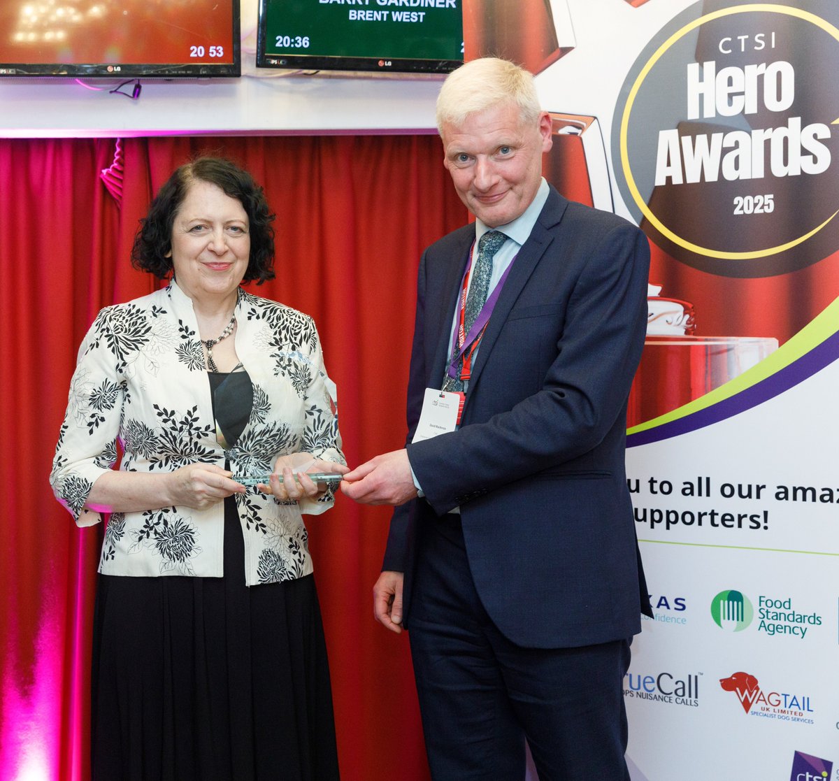 Our CEO, Sheila Duffy, was delighted to receive the Chartered Trading Standards Institute Special Recognition Award at CTSI's annual Hero Awards ceremony in acknowledgement of her outstanding contribution to supporting trading standards.

Read more: ashscotland.org.uk/ash-scotlands-…