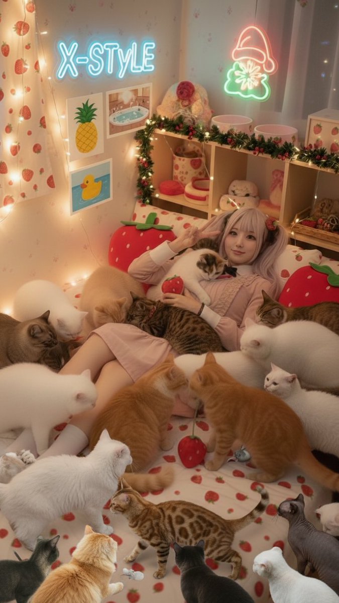 🎄✨AI Art XSTYLE 2025 クリスマスイベント✨🎄 #XSTYLEクリスマス