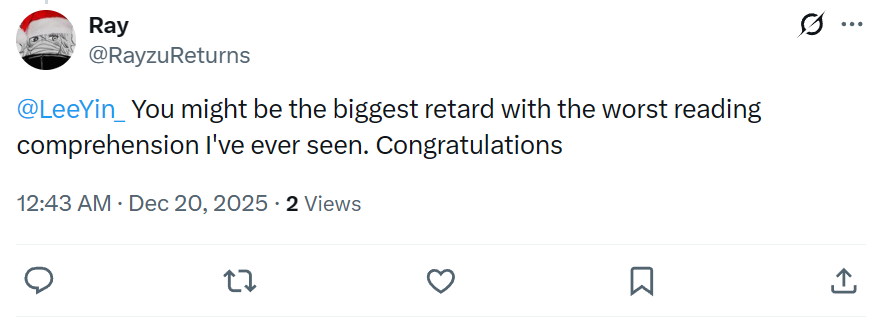 x.com/RayzuReturns/s…
I have no idea why you are quoting me after you blocked me, but you are keep contradicting yourself and I'm merely pointing out those contradictions, so it's up to you to clarify your point. Football would be so easy if a goalkeeper could move the
