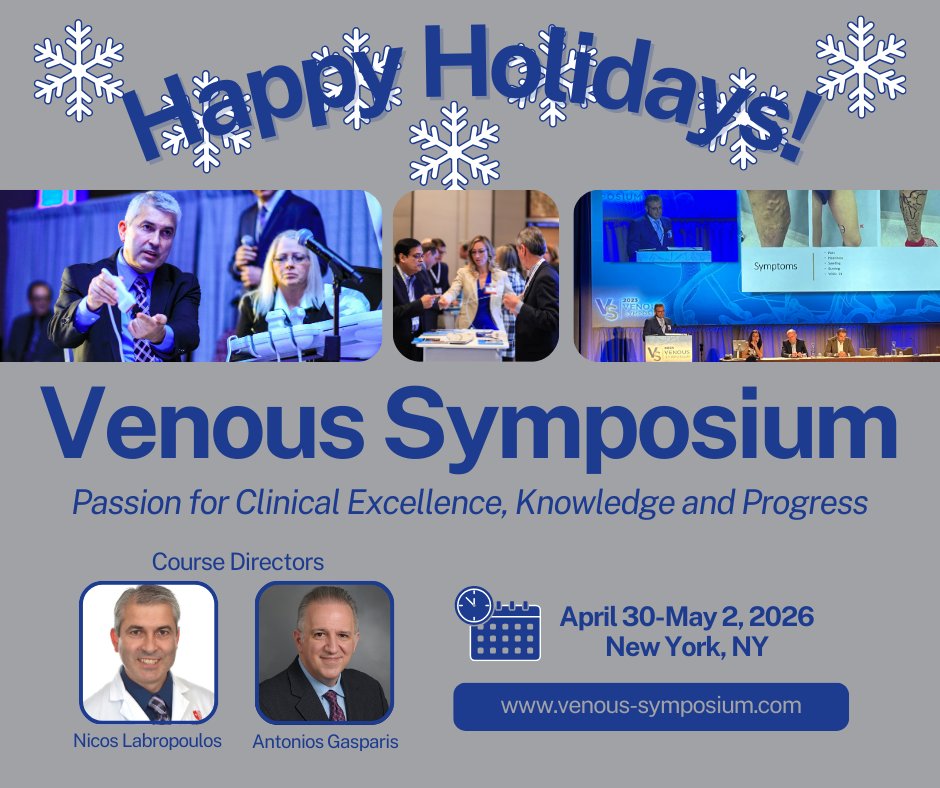 Venous Symposium tweet media