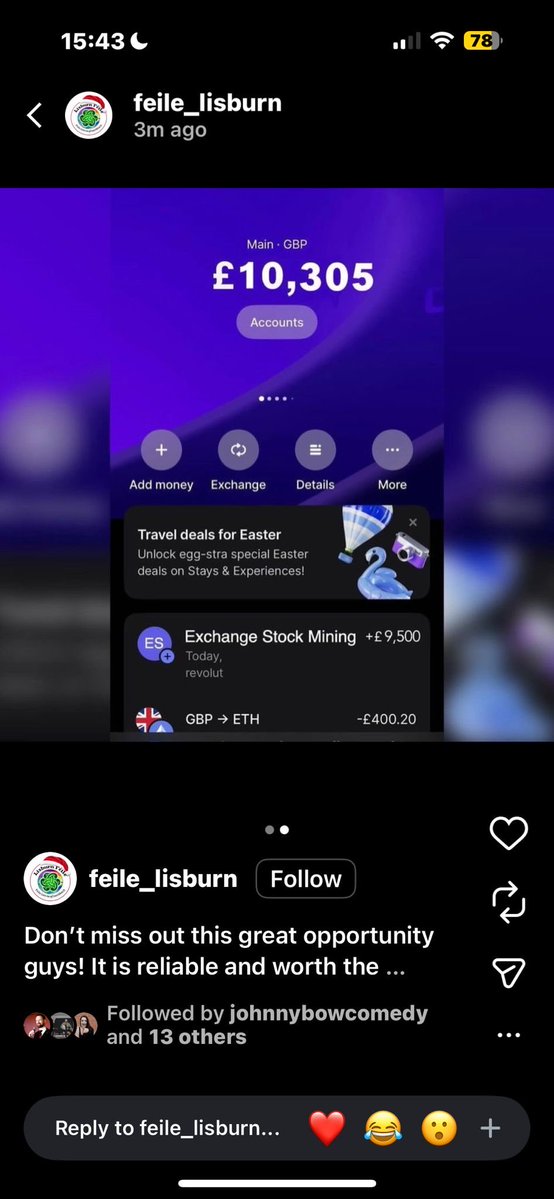 ⚠️ Alert ‼️ 

🚨 ALERT 🚨
Please do NOT open or click any messages from the Lisburn Féile Instagram account.
The account has been hacked and messages being sent are spam.
We’re working to resolve this. Thanks for your patience.