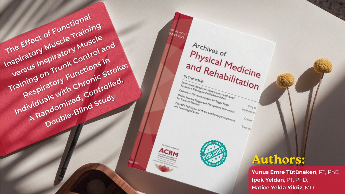 ArchivesPMR's tweet image. New research in 𝗣𝗠&amp;amp;𝗥 compares functional inspiratory muscle training with traditional inspiratory muscle training to examine effects on trunk control and respiratory function in individuals with chronic stroke.

Read the full article here:
archives-pmr.org/article/S0003-…

#PMRJournal