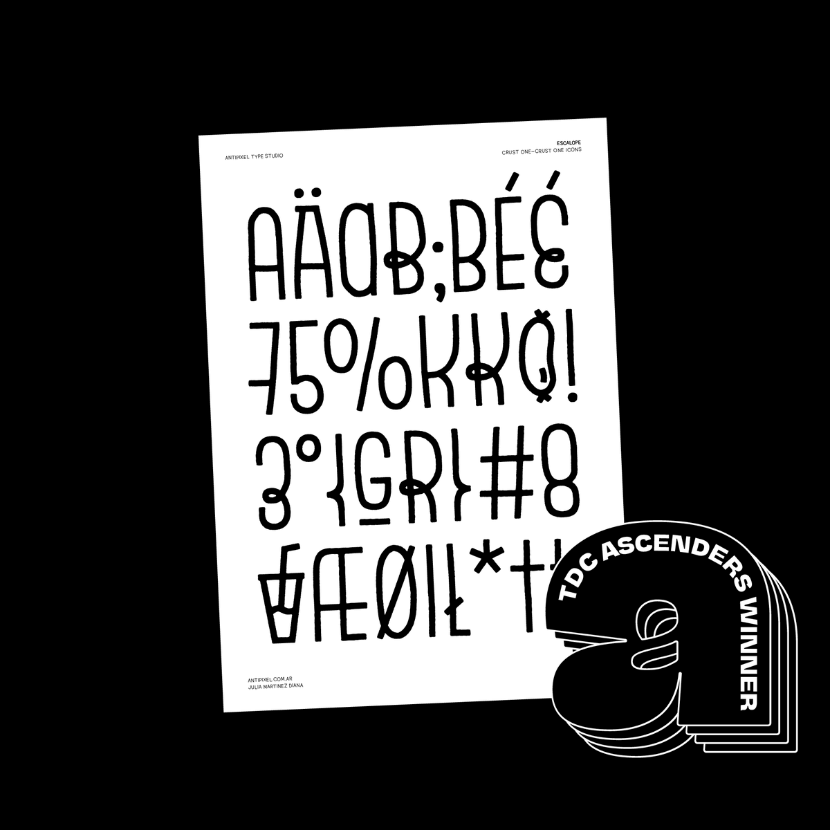 Antipixel Type Studio tweet media