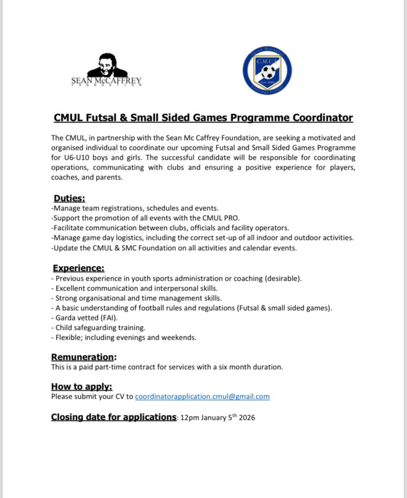 The Sean McCaffrey Foundation tweet media