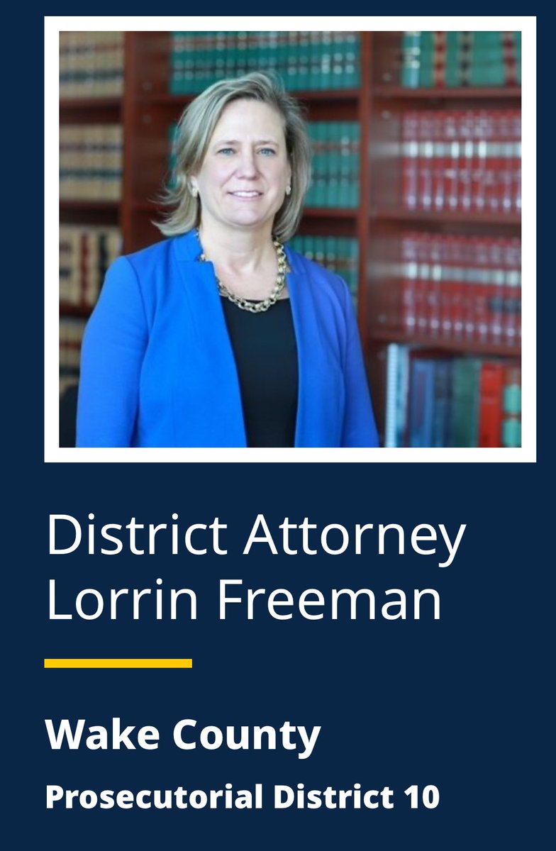 Wake County DA. 

If your DA looks like this, you’re in danger. The price of not voting in local elections is high.