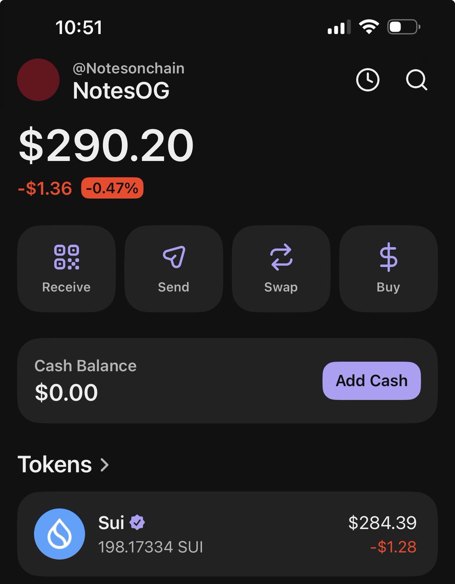 NotesOnChain's tweet image. 200 $SUI and a dream…
