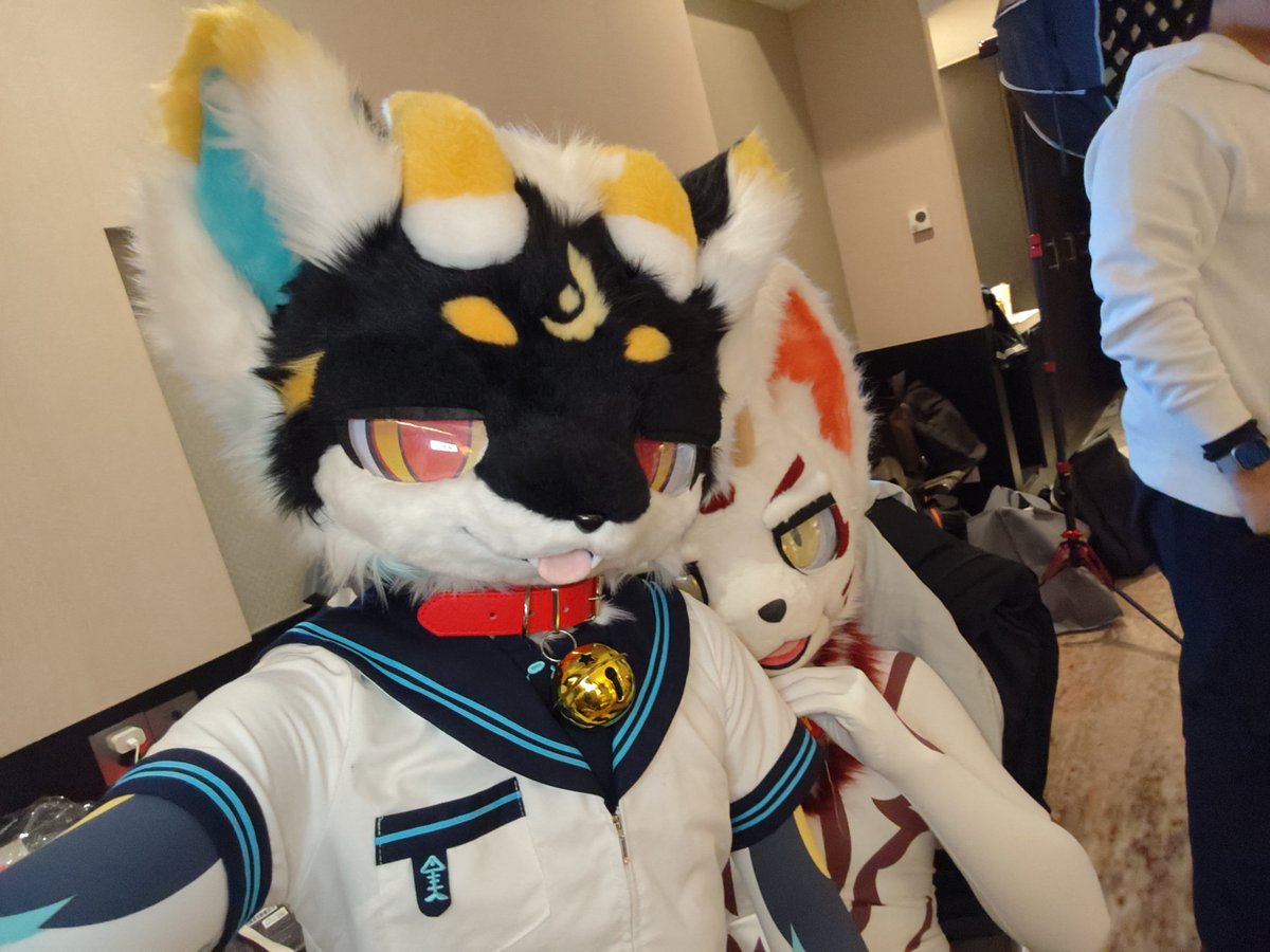 还好时间还够 #FursuitFriday #furry