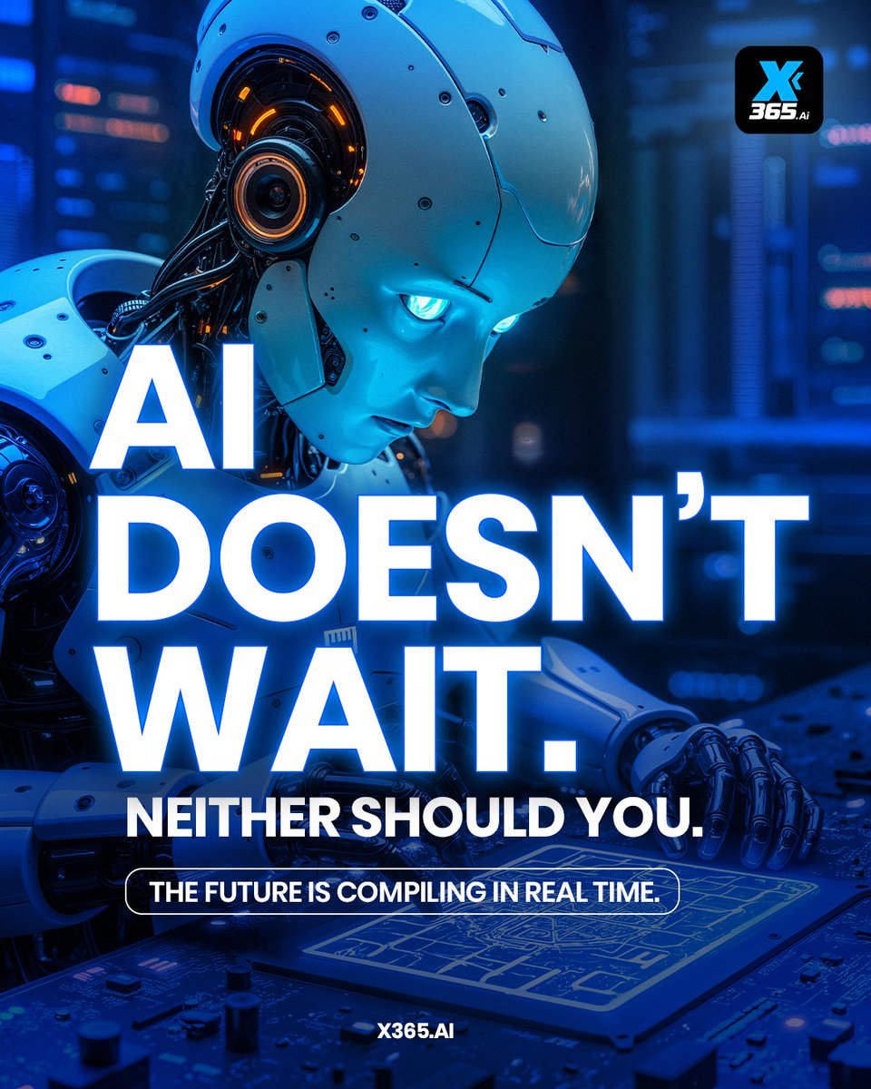 AI doesn’t pause.

Progress doesn’t slow down.

And the future won’t wait for permission.

The real question is , are you ready to move with it? 🤖⚡
The future is compiling in real time.

#FutureIsNow #ArtificialIntelligence
#TechEvolution #BuildTheFuture
#InnovationMindset