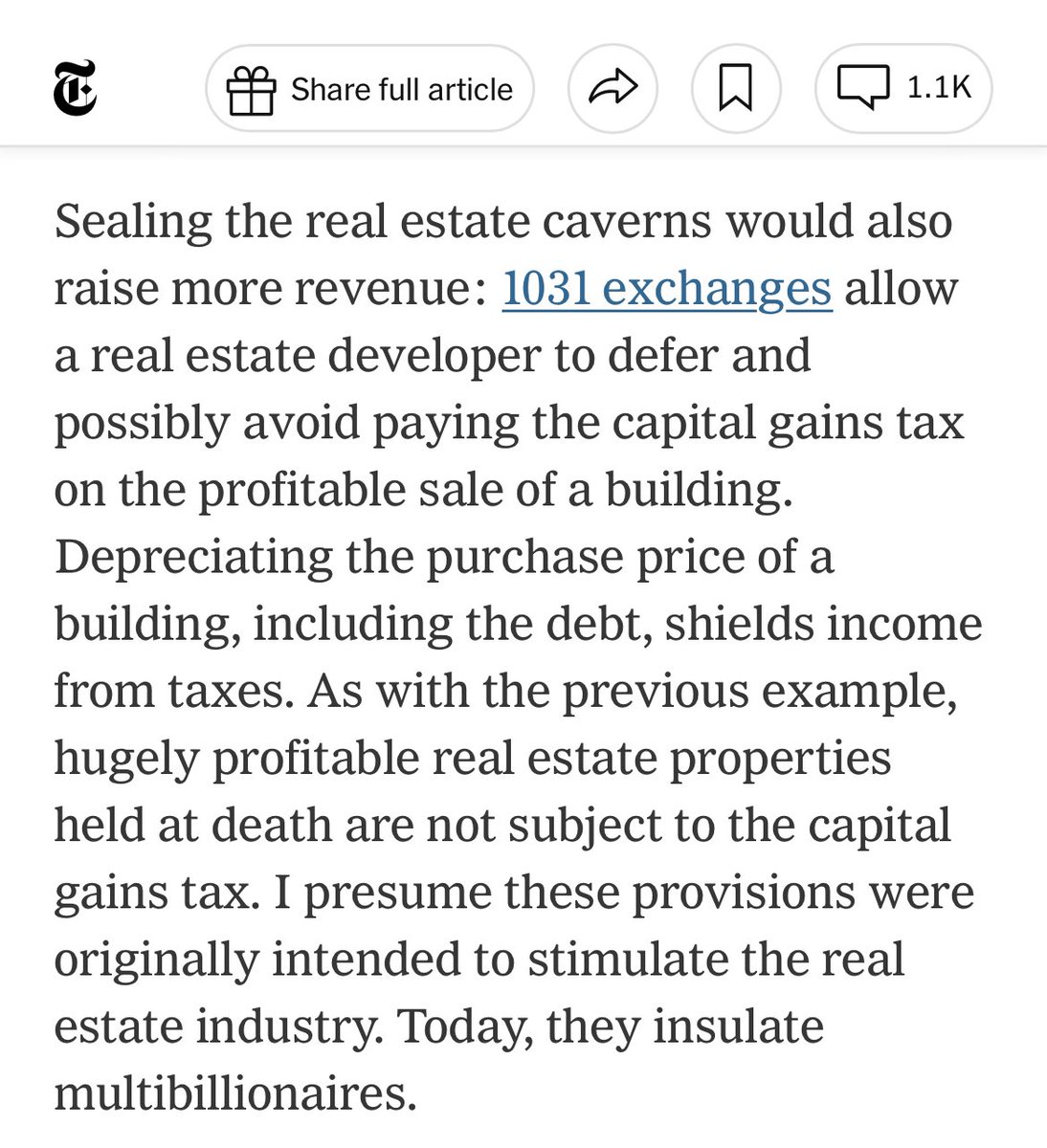 Mitt Romney’s singles out ending 1031 exchanges as one way to raise tax revenue 
x.com/mittromney/sta…