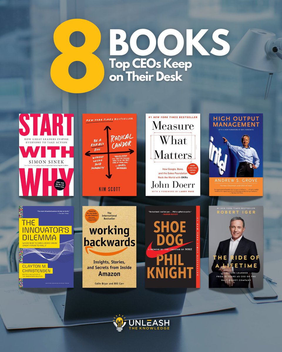 UnleashTheKnow_'s tweet image. We all want a mentor, but sometimes the best advice is sitting in a $20 paperback.

@simonsinek @kimballscott @RobertIger 

#readinglist #tbr #business #bookrecommendations #management #leadership #nike #amazon