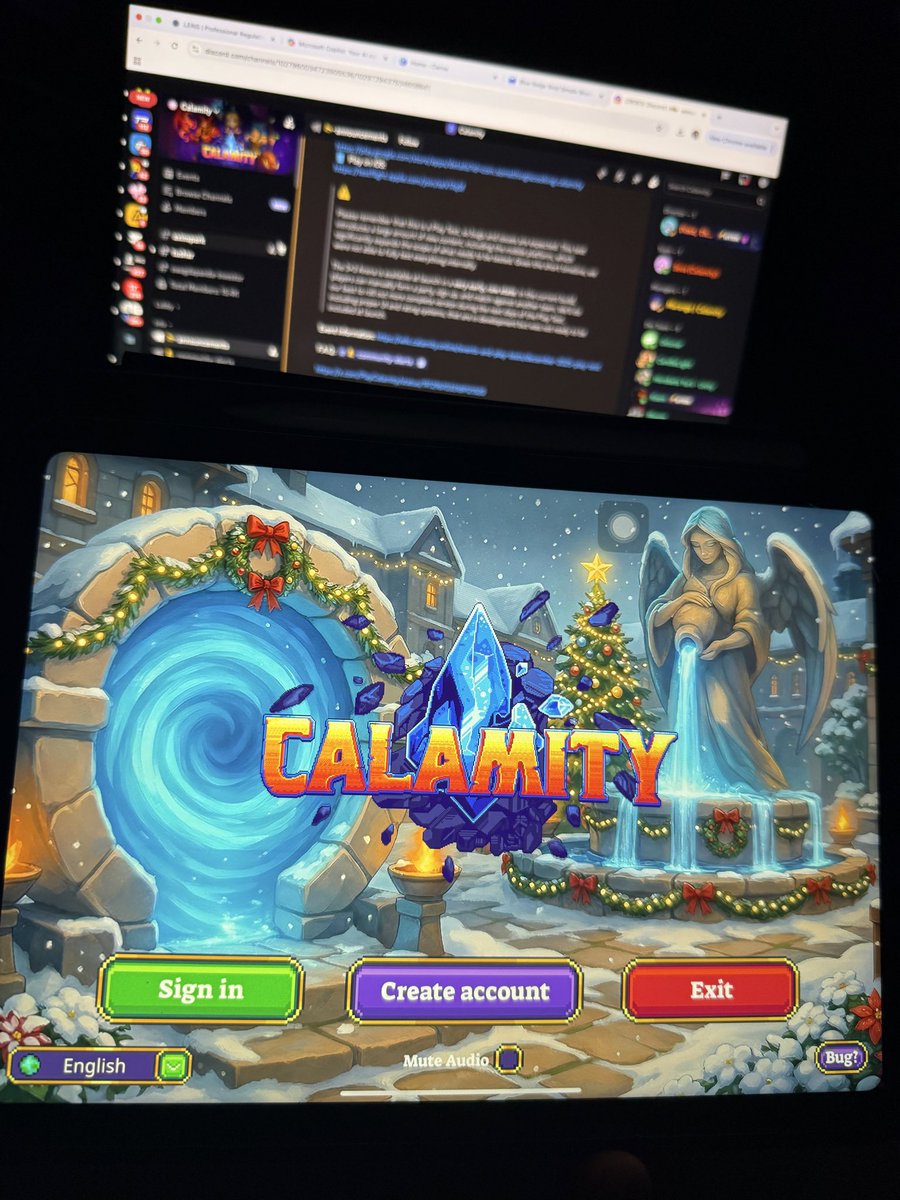 Our playtest is live now in <a href="/PlayCalamity/">Calamity</a> !!! Come join us!!