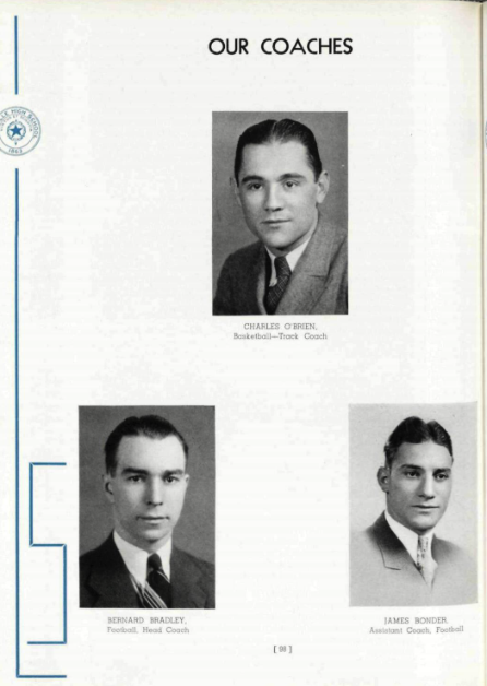 lschs's tweet image. As our basketball team prepares to head The Palestra to face @Salesianum in a rematch of the 1937 Catholic League Championship, a look down memory lane from the Blue and Gold Yearbook from that year.

Tipoff 3 PM from the Palestra - tickets available at pennathletics.evenue.net/events/LAS?fbc……