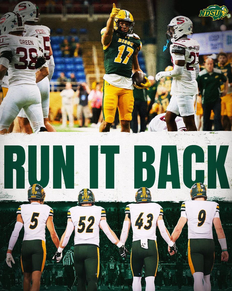 Let’s go Bison Nation !!!!! <a href="/NDSUfootball/">NDSU Football</a>