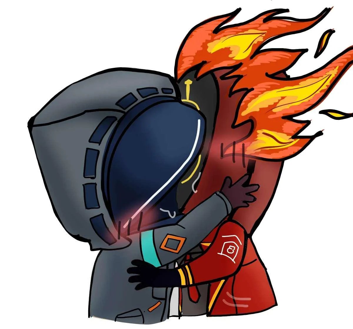 JesterofDestiny's tweet image. Make love not war